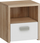 &Ouml;&ouml;kapp Kitty 12, tamm/valge