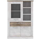 Vitriinkapp Duro DURV521L, valge/tamme v&auml;rv