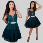 Naiste kleit Ferara, roheline