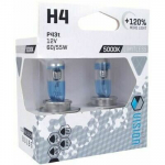 Auto pirnide komplekt, H4 60/55W, 12V, 5000K, +120%