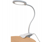 Klambriga LED-laualamp G.LUX GD-UNO-C white