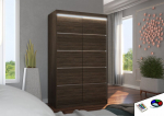 Kapp koos Led valgustusega Benisso 120, tumepruun