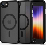 iPhone 7 / 8 / SE 2020 / 2022 kaitse&uuml;mbris &ndash; matt must v&auml;rv