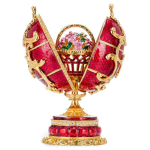 Muusikaline Faberg&eacute; stiilis muna Kevadlilled