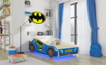 Lastevoodi Adrk Furniture Led Batcar, 70x140 cm, sinine
