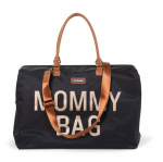 Kott emadele Childhom Mommy Bag, must ja kuldne