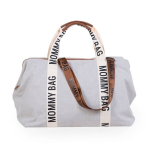 Kott emadele Childhome Mommy bag Signature, Canvas off white