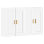 vidaXL seinakapid 2 tk, valge