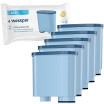 5x Wessper AquaClear veefiltri padrunivahetus Saeco/Philips espressomasinatele (Saeco AquaClean CA6903/00 ja Philips AquaClean CA6903/10)