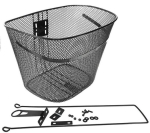 Jalgratta korv Azimut, 34x25x26cm, must