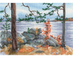 Ristpistes tikkimiskomplekt, RTO, 28,5x20,5 cm, M969