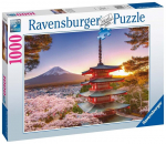 Pusle Ravensburger Fuji Cherry Blossom View, 1000 tk