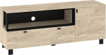 TV-alus Meblocross Vegas, 60x150x42 cm, must/beež