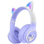 K&otilde;rvaklapid mikrofoni ja FM-raadioga, Bluetooth, lilla