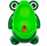 Seinale kinnitatav pissuaar-pott lastele, roheline