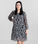 Hailys naiste kleit LISA KL*3149, must/beež, S