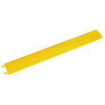 vidaXL kaablikaitse kaldteed 2 tk, 98,5 cm, kollane