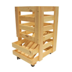 Puidust kartulikast, 30 x 37 x 51 cm