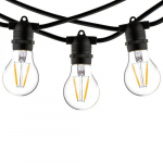 LED aiaga 15m pikkune ahel aeda ja terrassidele E27 lampide jaoks