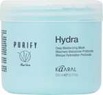 Toitev ja niisutav mask kuivadele kahjustatud juustele Purify Hydra, 500 ml