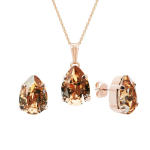 Komplekt "Venus II (Golden Shadow)" koos Swarovski&trade; kristallidega DS00S409