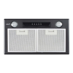 Puhastushood - CATA - GT PLUS 45 BK/M - Must - Harjatud viimistlus - Kangasfilter