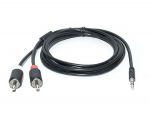 AUDIO PRO 3,5 mm M &ndash; 2 x RCA M, REAL-EL