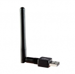 Media-Tech Wi-Fi 4 USB Adapter 802.11n 300 Mbps 2.4 GHz Detachable 2 dBi Antenna MT4223