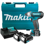 Akul&ouml;&ouml;kkruvikeeraja Makita TD110DSAE,10,8 V, 2x2,0Ah