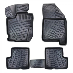 Auto kummimatid mustad 3D RIZLINE DACIA DUSTER II 4WD (2017-2024)
