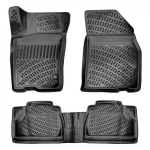 Auto kummimatid mustad 3D RIZLINE MB ML W163 (1998-2005)