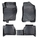 Auto kummimatid mustad 3D RIZLINE NISSAN NAVARA (2005-2014)