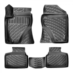 Auto kummimatid mustad 3D RIZLINE TOYOTA AVENSIS II (2003-2009)