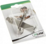 InLine 6 pieces low-profile end caps for mounting (11108)