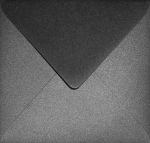 Ruudukujulised &uuml;mbrikud Aster Metallic K4, 25tk, must