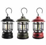 Metallist k&auml;epidemega matkalamp LED