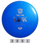 Discgolfi ketas Discmania Putter Hard Exo Link Evolution, sinine