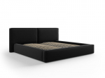 Voodi Cosmopolitan Design Arendal, 200x200 cm, must