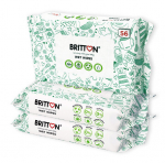 Britton plastikuvabad niisked salvr&auml;tikud - 168tk (3 pakki)