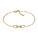 Fossil Corra Oh So Charming Gold Plated Bracelet JF04525710