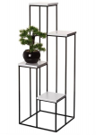 Moodne lillealus, must/valge, 110 cm