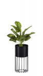 Moodne kaanega lillealus Loft, 42 cm