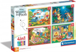Pusle Clementoni 4in1 Disney Karupoeg Puhh, 72 tk.