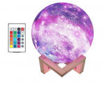 3D Kuu &ouml;&ouml;lamp Moon 21cm, Carbonpro