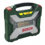 Mixed Set Drilling - Bosch screwing - X -Line Box Titanium of Forests and Vitting tips, 100 rooms