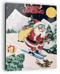 Maalimine numbrite j&auml;rgi Winder Arts "Santa Claus", 40x50cm