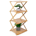 Kokkupandav raamaturiiul 4 riiulit 93,5 cm