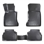 Auto kummimatid mustad 3D RIZLINE BMW 5 E60/E61 (2003-2010)