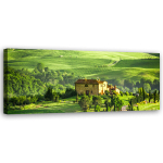 Seinapilt l&otilde;uendil Toscana maastik