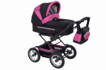 Jalutusk&auml;ru Fanari Baby Fashion 3in1, must